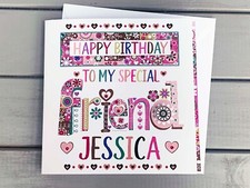Personalised Birthday Card for