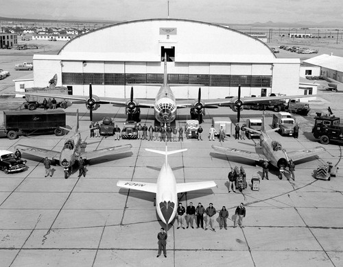 Naca aircraft test fleet - naca,
