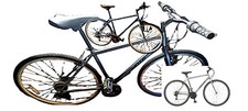 push bikes for sale - COYOTE Origin Gents Hybrid-  dusky blue/grey rode once