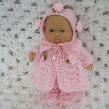 Dolls Knitting Pattern Matinee