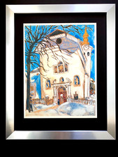 MARC CHAGALL + 1973 BEAUTIFUL SIGNED PRINT FRAMED + BEAUTIFUL + BUY NOW!