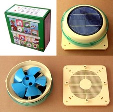 SOLAR VENT AUTOMATIC FAN