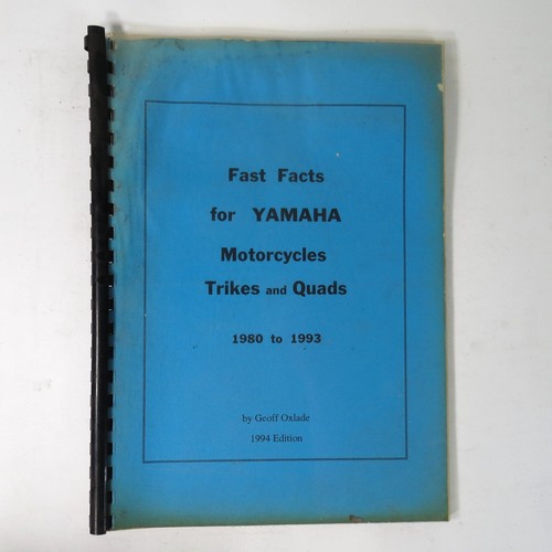 Fast facts for - for, yamaha