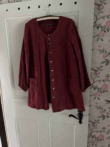 Gudrun sjoden burgundy striped - sjoden,