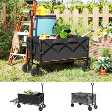 160L Folding Garden Trolley