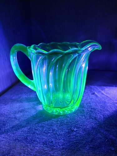 Vintage uranium milk - milk, jug