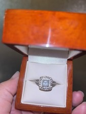 Le Vian Aquamarine Chocolate Diamond Ring