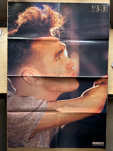 Morrissey nme pin poster - morrissey, pin-up