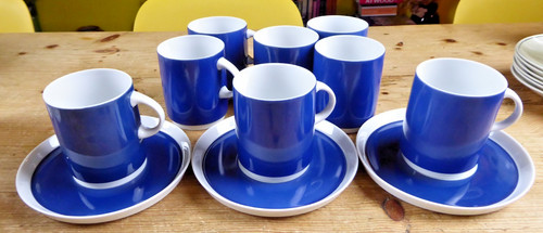 Vintage thomas blue white - vintage,