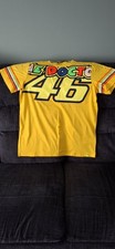 Valentino Rossi the doctor Yellow T Shirt  Size Xl,official VR 46 t shirt 