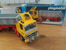 Vintage Playmobil 3141 Mammut Power Turbo22 Articulated Tipper Dump Truck Lorry