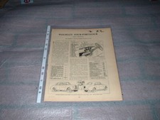 WOLSELEY FOUR-FOURTY FOUR MOTOR TRADER SERVICE INFORMATION SHEETS FREE U.K. POST