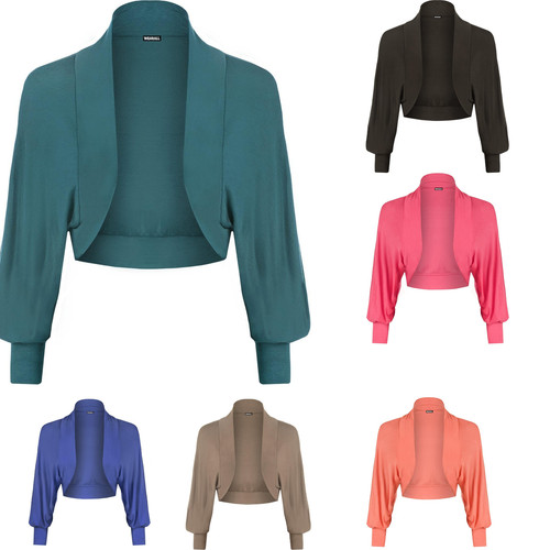 Ladies batwing shrug top - batwing,