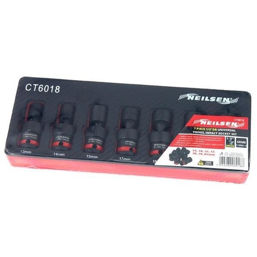 7pcs universal swivel - 3/8",