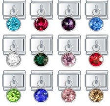 Italian 9mm  Birth Stone