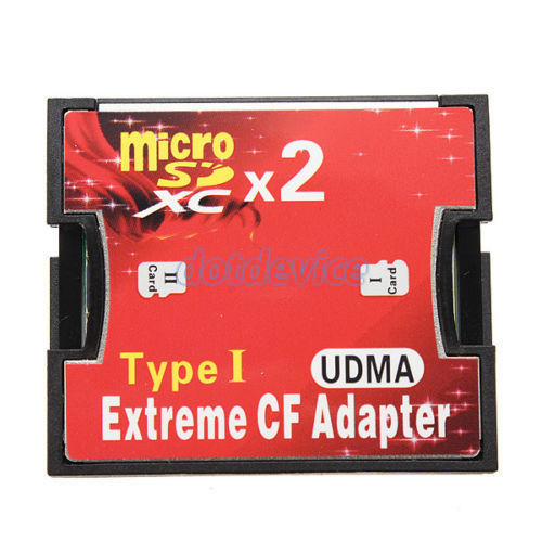 Dual port micro sdxc to - micro, tf