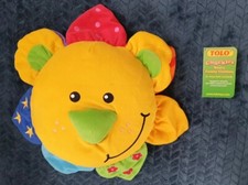Tolo Sunflower Chuckles Roary comfy cushion soft toy Educational SEN