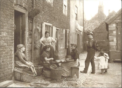 Whitby 1890s fisherfolk - whitby,
