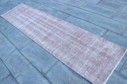 Pink runner rug 3x9 faded - runner,