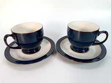 2x Denby Boston Blue Cups &