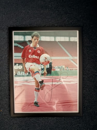 Juninho hand signed - juninho,