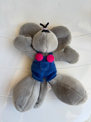 Diddl plushie blue overalls - diddl,