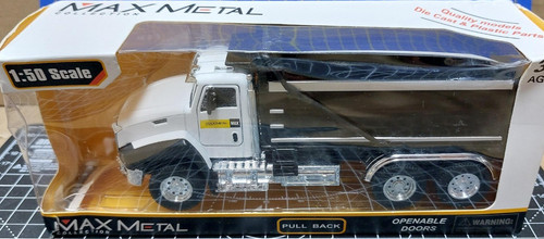 Diecast dump truck - dump, 1:50