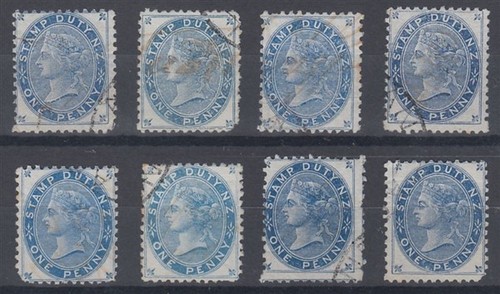 New zealand 1878 blue - qv,