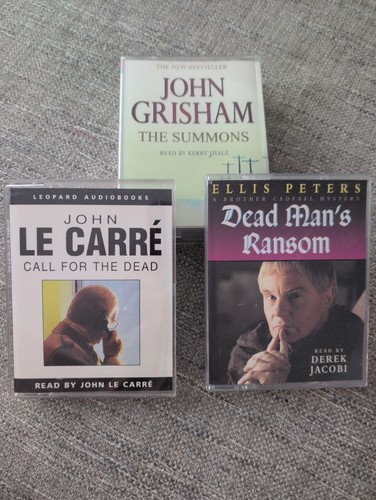 Audio tapes from grisham - 3,