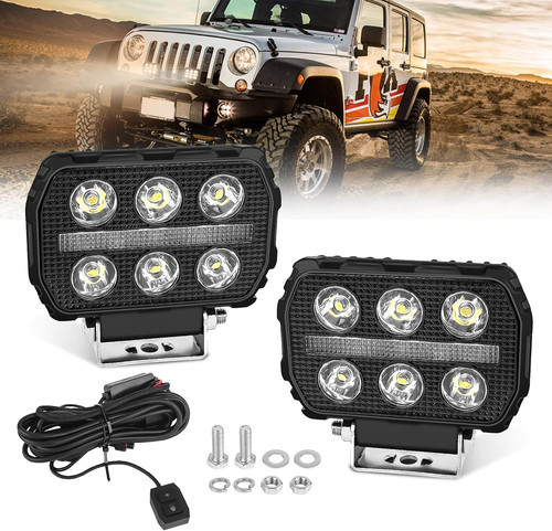 Inch led pod lights with - 4.5,