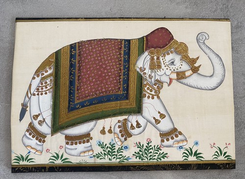 Vintage indian mughal - vintage, elephant