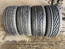 4 x tyres 225 45 17  Uniroyal