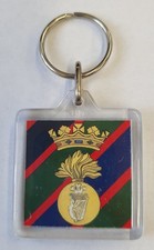 Acrylic Military Key Ring