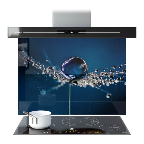 Kitchen glass splashback tile - splashback,