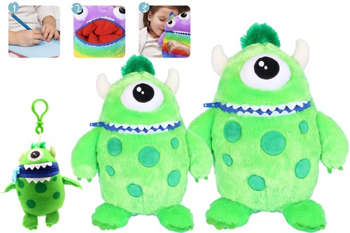 Worry yummy monster - kids, green