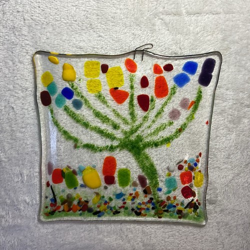 Vintage fused glass - fused, art