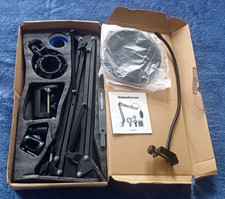 InnoGear MUG005 Medium Microphone Suspension Boom Scissor Arm Stand & Pop Filter