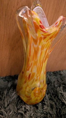 Yellow orange mottled - yellow,