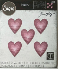 Sizzix Thinlits Dies Stacked