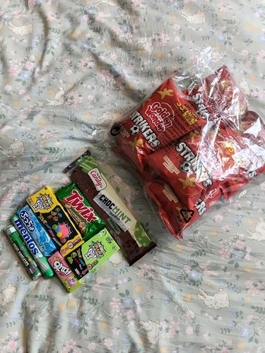 Movie night candy and - movie,