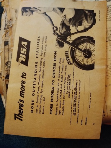 Sk137 ephemera 1950s advert - sk137,
