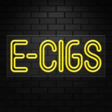 E-Cigs Sign for Business