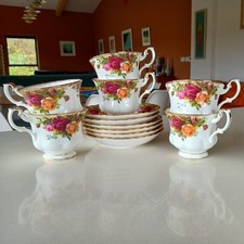 Set of 6 Royal Albert China