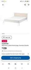 IKEA KLEPPSTAD standard king size Bed Frame Disassembled.