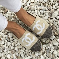 Chanel  Ladies Beige Canvas
