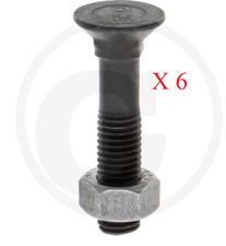 Plough bolt M12 x 60-10.9 PACK