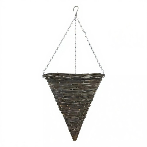 Hanging basket rattan - hanging,
