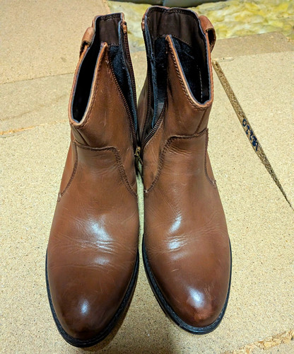 Womens brown leather ankle - womens,