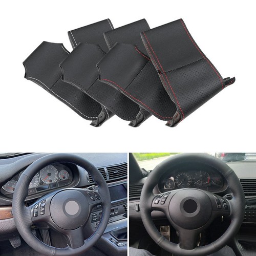 Diy black leather - leather, steering