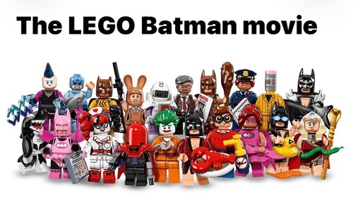 Lego mini figures batman - lego,
